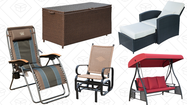 Gold Box de muebles de exterior | AmazonGráfico: Shep McAllister